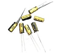 NWPNLXEA 20pcs 47uF 25V FW Series 5x11mm 25V47uF Audio Aluminum Electrolytic Capacitor