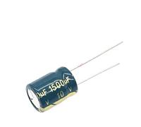 NWPNLXEA 20pcs/Lot 10v 1500UF Low/Impedance High Frequency Aluminum electrolytic Capacitor Size 10X13mm 1500UF 20%