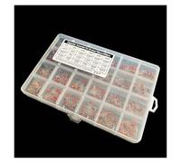 NWPNLXEA 24values*40pcs=960pcs 50V Ceramic Capacitor Assorted Kit 2pF-100nF 104 Assortment Set Box