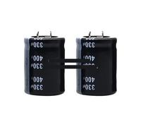 NWPNLXEA 2pcs 16V 25V 35V 50V 63V 80V 100V 200V 250V 400V 450V 820UF 6800UF 10000UF 22000UF Aluminum Electrolytic Capacitor (63V22000UF 35X70MM)