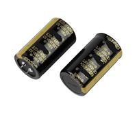 NWPNLXEA 2Pcs 450V Capacitor Amplifier Electrolytic Capacitor 2000Hours 105 ℃ for Filter/Audio/Air Conditioner/HiFi/Power Capacitance (450V100UF 22x30)