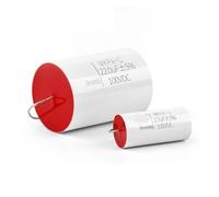 NWPNLXEA 2Pcs Audio Amplifier Capacitor MKP Capacitor 100V Frequency Divider Metallized Polypropylene Film HiFi-End Audio Fever Capacitor (100V 1.0UF)