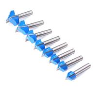 NWPNLXEA 4/5pcs 8mm Cleaning Bottom Engraving Bit Solid Carbide Router Bit 10,15,22,30mm Diameter(31mm) NWPNLXEA