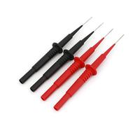 NWPNLXEA 4Pcs 1mm Stainless Steel Multimeter Test Probe Pin Fit for 4mm Connector