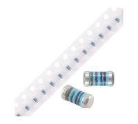 NWPNLXEA 50pcs 0102 SMD Resistor Cylindrical Color Ring Chip Wafer Resistance 1% 100R 200R 1K 2K 3.3K 4.7K 10K 20K 100K 200K 1M Ohm (3.3K)