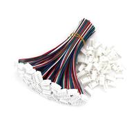 NWPNLXEA 50Sets XH2.54 Pitch 2.54mm 5-Pin Single End 15cm Electronic Wire To Board Connector