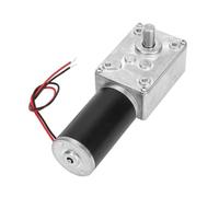 NWPNLXEA 5840-31ZY Worm Gear DC Gear Electronic Starter 12v24v 7RPM-470RPM Adjustable Speed Reverse Self-Locking High Torque Double Shaft Gear Electronic Starter (16RPM,24V)