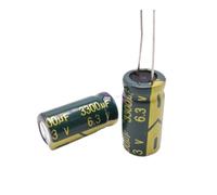 NWPNLXEA 60pcs/Lot 6.3v 3300UF 10 * 20MM Low/Impedance High Frequency Aluminum electrolytic Capacitor 3300UF 6.3v 10 * 20 6.3v 3300UF