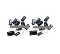 NWPNLXEA Aluminum Electrolytic Capacitor 10V 16V 25V 35V 50V 63V 2.2 3.3 4.7 10 22 33 47 100 220 330 470 1000 2200 3300 4700 6800 10000UF (50V2200UF 5PCS)