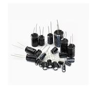 NWPNLXEA Aluminum Electrolytic Capacitor High Frequency Low 6.3V 10V 16V 25V 35V 50V 63V 100V 400V 450V 100UF 220UF 330UF 470UF (50V 220uF 20PCS)