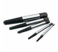 NWPNLXEA Broken Screw Remover Extractor Drill Bits 5Pcs Steel Easy Out Remover Center Drill Damaged Bolts Remover Drill Tool NWPNLXEA