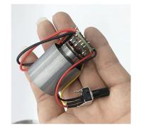 NWPNLXEA Brushless Electronic Starter DC7V 12V 24V 3.5A 75W 100000RPM High Speed CNC Aluminum Alloy Impeller Ducted Fan Stepless Speed Regulation (9V-12V Motor Control)