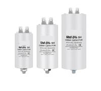 NWPNLXEA CBB60 Starting Capacitor 6uF~60uF Electronic Starter Capacitor 50 / 60Hz 450VAC with M8 Screw for Motor/Washing Machine (25UF 40X70MM)