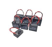 NWPNLXEA CBB61 450V 1UF 1.2UF 1.5UF 2UF 2.5UF 3UF 3.5UF 4UF 4.5UF 5UF 8UF 10UF 18UF 20UF 25UF Terminal Ceiling AC Fan Starting Capacitor (18uF)