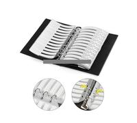 NWPNLXEA Chip Resistor Book Capacitor Book 0201 0402 0603 0805 1206 Capacitor Resistor Pack Component Sample Book (0805 170valuesX50pcs)