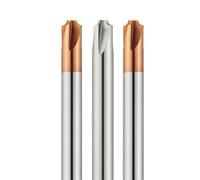 NWPNLXEA Corner Rounding R0.5-R5.0 Outside Radii Quarter Circle Bit 1Pcs(Size:Coating 4F,Color:R0.5xD4x50L) NWPNLXEA