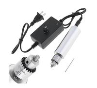 NWPNLXEA DC 3V-24V Hand Drill 385 Electronic Starter Rotary Tool with JTO Chuck And Adjustable Power Adapter for Board (Us)