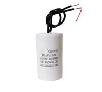 NWPNLXEA Electronic Starter Run Capacitors CBB60 450V AC Starting Capacitor 4/5/6/8/10/12/14/15/16/18/20/25UF for Washing Machine (25UF 450V)