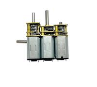 NWPNLXEA GA12-N30 DC 5V 6V 9V 12V N30 Full Metal Gearbox Gear Reducer Electronic Starter 5RPM/30RPM/50RPM Slow Speed Large Torque Reduction Electronic Starter (Model C)
