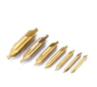 NWPNLXEA HSS Center Drill Bit Set 1.0/1.5/2.0/2.5/3.5/5mm 7Pcs Countersinks Angle Drilling Combined Bit for Metalworking Tools(Set 1) NWPNLXEA
