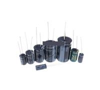 NWPNLXEA in-Line Aluminum electrolytic Capacitor 6.8UF 50V 100V 400V 450V 20% High Frequency Low Resistance 8x12 (50V 5x11 50pcs)
