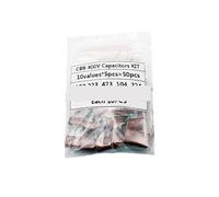 NWPNLXEA Kit 50PCS 10value*5PCS Metallized Polyester Film Capacitors CBB Assortment Kit 400V 10nF 3.3UF