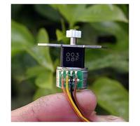 NWPNLXEA Monitoring Swing Head Electronic Starter Two-Phase Four-Wire 15mm Stepping Gear Electronic Starter with 10 * 12mm Precision Gearbox, Fixed Bracket