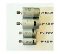 NWPNLXEA RS 380 390 550 's Car Toy Car Motorcycle 6V 12V Electronic Starter Engine (380 6V 13000RPM 12T)