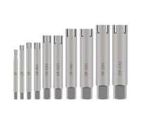 NWPNLXEA Screw Tap Extractor M3 M4 M5 M6 M8 M10 M12 M14 M16 M20 M22 Broken Screw Tap Remover Tool Wrench Set Drill Bit 1Pcs(M12) NWPNLXEA