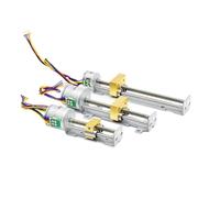 NWPNLXEA Stroke 35mm/55mm/80mm Linear Actuator 15mm/20mm Two-Phase Four-Wire Stepper Electronic Starter (Stroke 35mm)