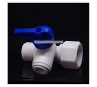 NWPNLXEA Tee 1/2" Male BSP-1/4 OD-1/2 Female BSP Tap Shut off Ball Valve Connection