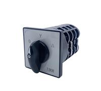 NWPNLXEA Triangle Rotating Cam Switch Starts Dual Speed Electronic Starter High And Low Voltage Switch 40A HZ5-40/7.5KW M07
