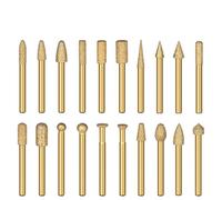 NWPNLXEA Vacuum Brazed Diamond Burr Head Grinding Rotary File Stone Marble Granite Engraving CNC Machine Carving Router Bits 1Pcs(6x8mm NO.5) NWPNLXEA