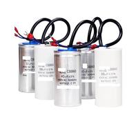 NWPNLXEA Water Pump Electronic Starter Capacitor CBB60 45uf 450V Motion Running Working Washing Machine Capacitor