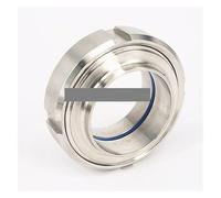 NWPNLXEA Welding O.D 89mm 3.5" SS304 Stainless Steel Weld On Socket Union Set Pipe Fitting for Food Industries