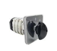 NWPNLXEA YMZ12-32/4 Selector Starter Star Triangle Electrical Changeover Rotary Cam Switch 32A 4 Pole 3 Position Sliver Contacts