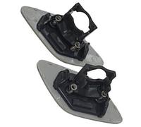 NWQZTS 2 Pezzi Ugello lavafari Copertura getto sinistra destra, per BMW, per Serie 3 E92 E93 2005 2006 2007 2008 2009 2010, 61677171659 61677171660 staffa del paraurti