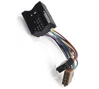 NWQZTS Cavo interruttore adattatore ISO radio auto adattatore Quadlock, per Skoda, per Fabia, per Octavia, per Superb, per Seat Leon Ibiza Cavo adattatore per autoradio