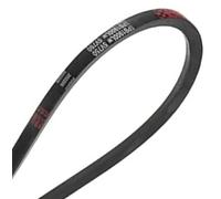 NWQZTS Cinghie a V Cinghia di trasmissione, per Sourcing map, per SPB-2360, 2360mm Passo circonferenza 17mm Larghezza 14mm Altezza Gomma Cinghia di trasmissione del trattore da giardino(Black 1900Mm)