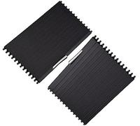 NWQZTS Console Centrale Tendina Copertura Posteriore Anteriore Portabicchieri Cerniera, per BMW, per X5 X6 E70 E71 2007-2014 Copertura del vano portaoggetti(Front And Back-Set)