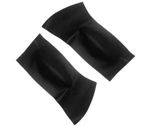 NWQZTS Rivestimento interno Styling auto Microfibra Pelle Pannello bracciolo portiera anteriore Copertura Decor, per VW, per Beetle 1998-2010 Auto bracciolo protettore(Black)