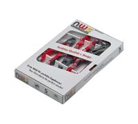 NWS 789 - Set di attrezzi combinati, multicolore, 3 pezzi