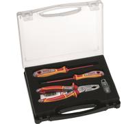 NWS 833-1 Cassetta Attrezzi VDE, 5-teilig, Multi Cutter+Cacciavite+e-Detector