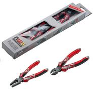 NWS 862-2 - Set di 2 pinze (CombiMax + taglio diagonale), Nero