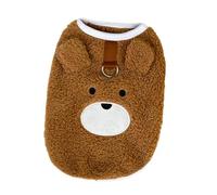 NWSDZXF Vestiti per Cani Abbigliamento Invernale per Animali Domestici per Cani Piccoli Gatti Giacca Caldo Chihuahua Teddy Abbigliamento Shih Tzu Costume Cappotti Pug-Giallo-s