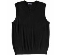Nwt Hart Schaffner Marx Uomo Gilet In Maglia V-Neck 100% Lana Merino Nero 2XT