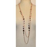 NWT Liz Claiborne Catena A Disco Oro HUMMERED 32" 2 Fili