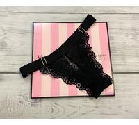 Nwt Victoria's Secret Brasiliano Mutandine Regolabile Fermacapelli Pizzo