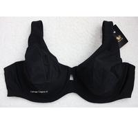 Nwt Wacoal 855280 " Primo Istinto " Completo Figura,Ferretto Microfibra Bra,Nero