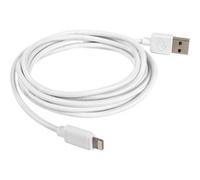 NWTCBLUSBL2MW cavo Lightning 2 m Bianco bianco, 2 m, Lightning, USB A, Bianco